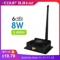 edup 8w 2 4ghz wifi power amplifier 5ghz 5w signal booster wireless range repeater for wi fi router accessories antenna