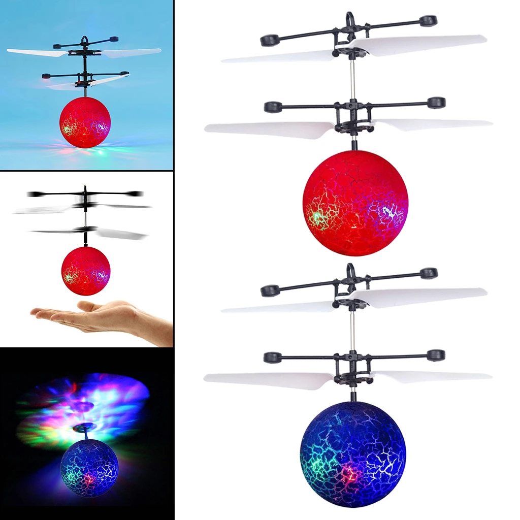 

Flying Ball Toys RC Flying Toy LED Helicopter for Kids