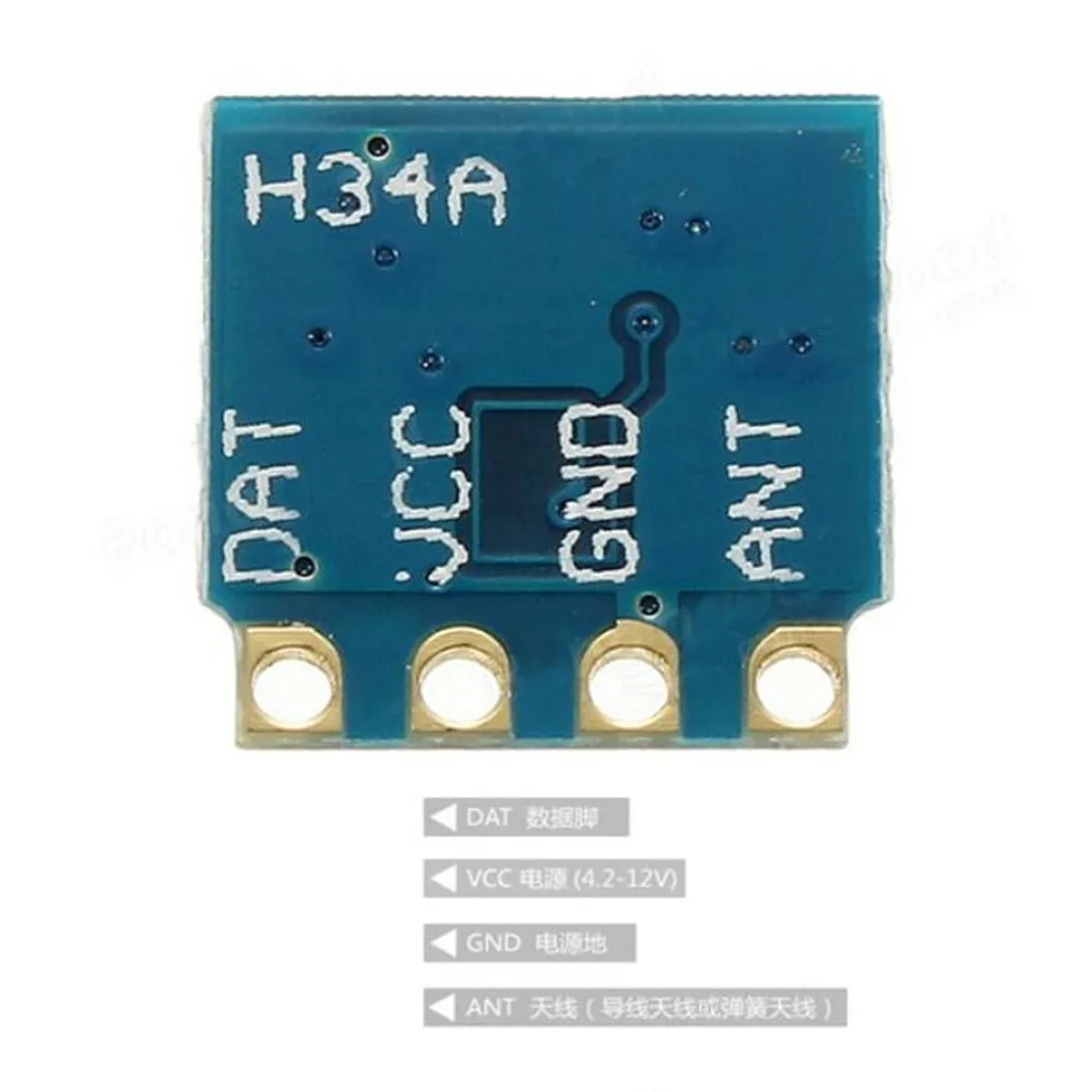 Taidacent Long Range Mini Universal H34A ASK 433 MHz Remote Control Transmitter Board rf 433mhz Wireless control Circuit | Электроника