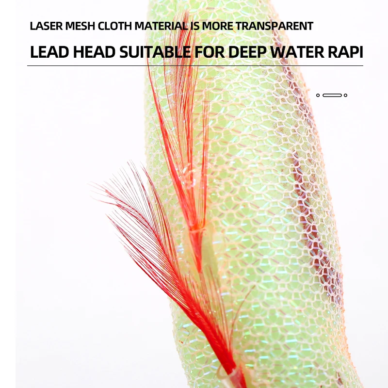 30g luminous Japan squid lure Jig head squid jig octopus jig octopus lure sea jig game fishing lure squid hooks Cuttlefish Bait