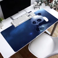 mouse pad Large Desk pad Gaming Mousepad Anti-slip Natural Desk Mat Keyboard Pad For Laptop Office Rubis Firenos Cute panda