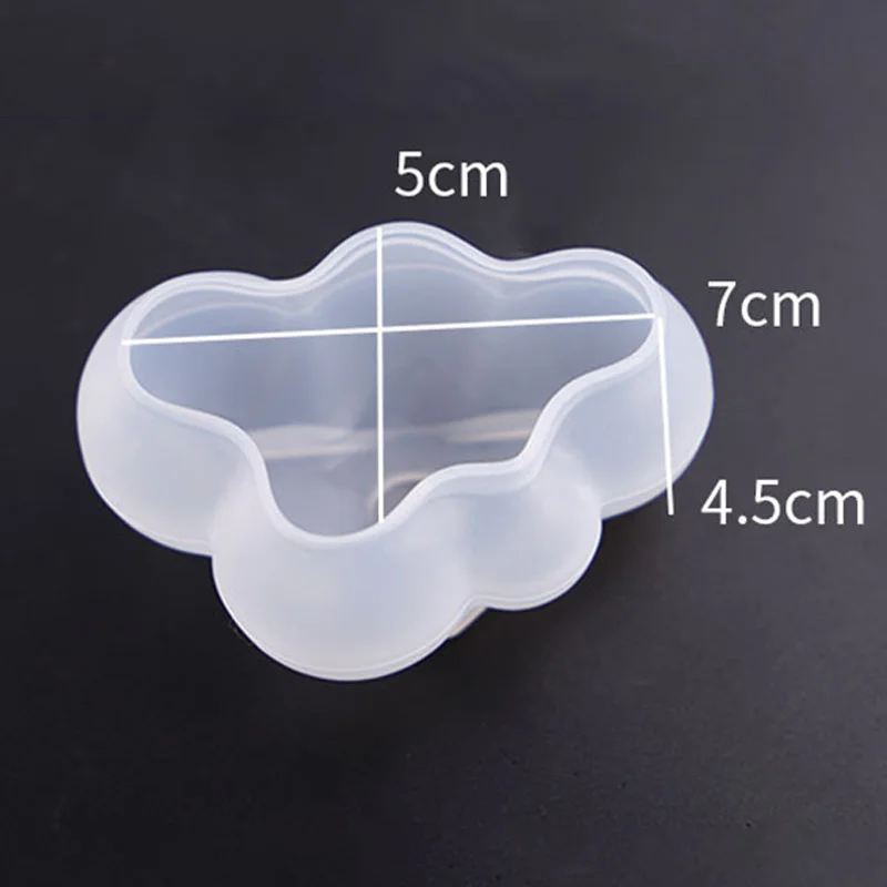 

Clouds Shape Candle Mold Silicone Molds Cute Jewelry Soap Making Mold Handcraft Ornaments Making Tool DIY Soap Mold moule bougie