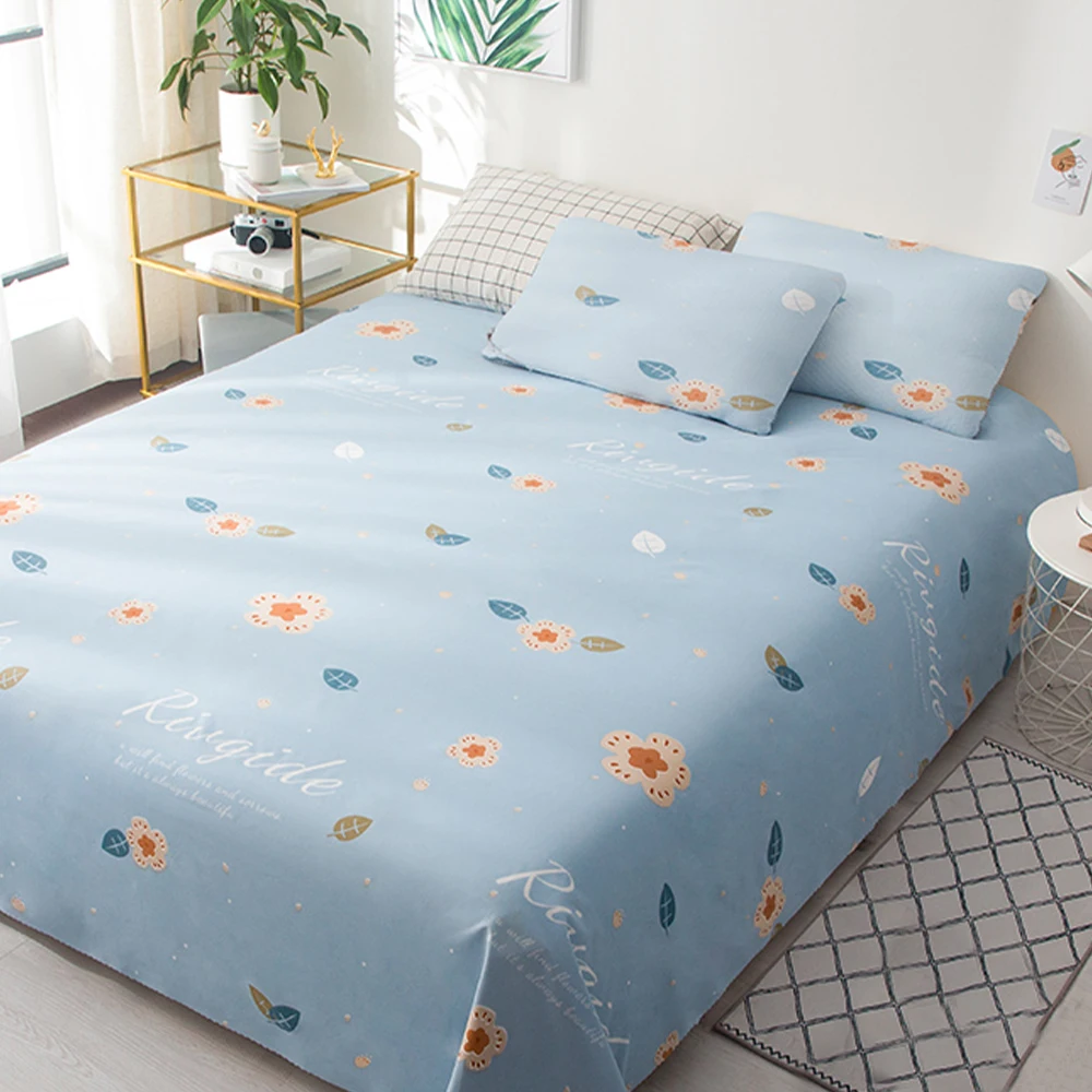 Комплект постельного белья YanYangTian 150 льняной наматрасник протектор простыня с