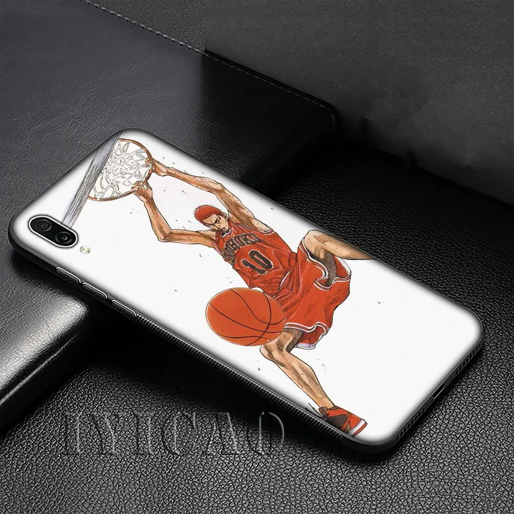 IYICAO Slam Dunk аниме Мягкий силиконовый чехол для Huawei P30 P20 Pro P10 P9 Lite Mini 2017 2016 P Smart Z Plus 2019 |