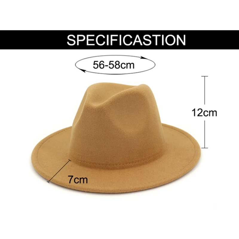 Бесплатная доставка однотонная Федора в стиле унисекс женская шляпа с широкими
