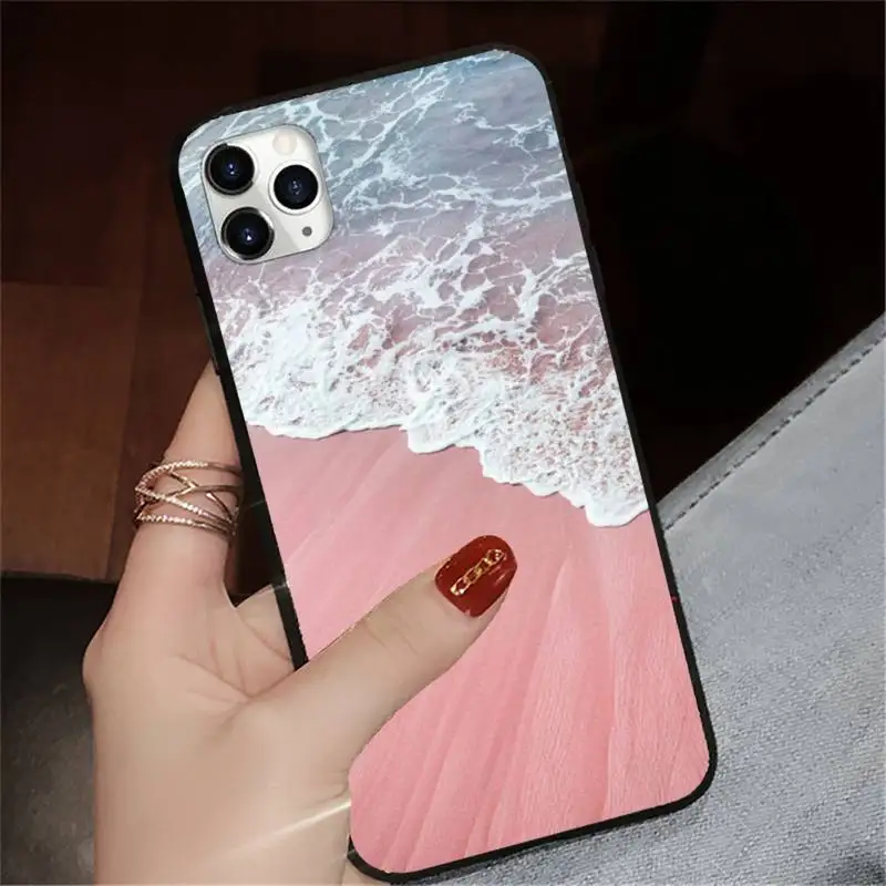 

Beach sunset sea pattern Phone Case for iPhone 11 12 pro XS MAX 8 7 6 6S Plus X 5S SE 2020 XR