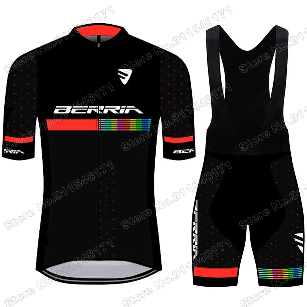 

2021 berria Team Summer Cycling Jersey Set Clothing Road Bike Shirts Suit Bicycle Bib Shorts MTB Wear Maillot Ropa