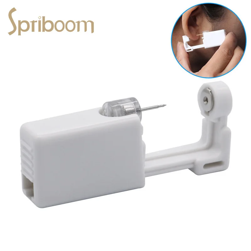 

3Pcs Disposable Ear Piercing Gun Disinfect Safety Piercer Machine Kit Earring Studs Nose Body Jewelry Piercing Tool