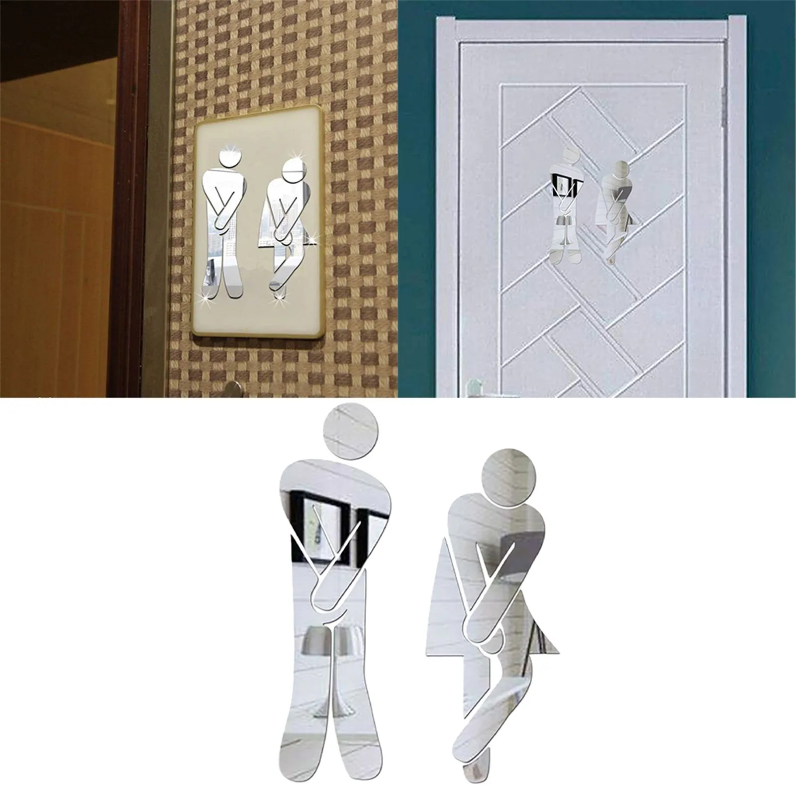 Съемная наклейка на унитаз для мужчин и женщин домашний декор сделай