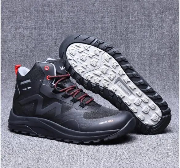 

Lovers Genuine leather waterproof breathable hiking trekking shoes men women trekking hunting walking climbing travel shoes