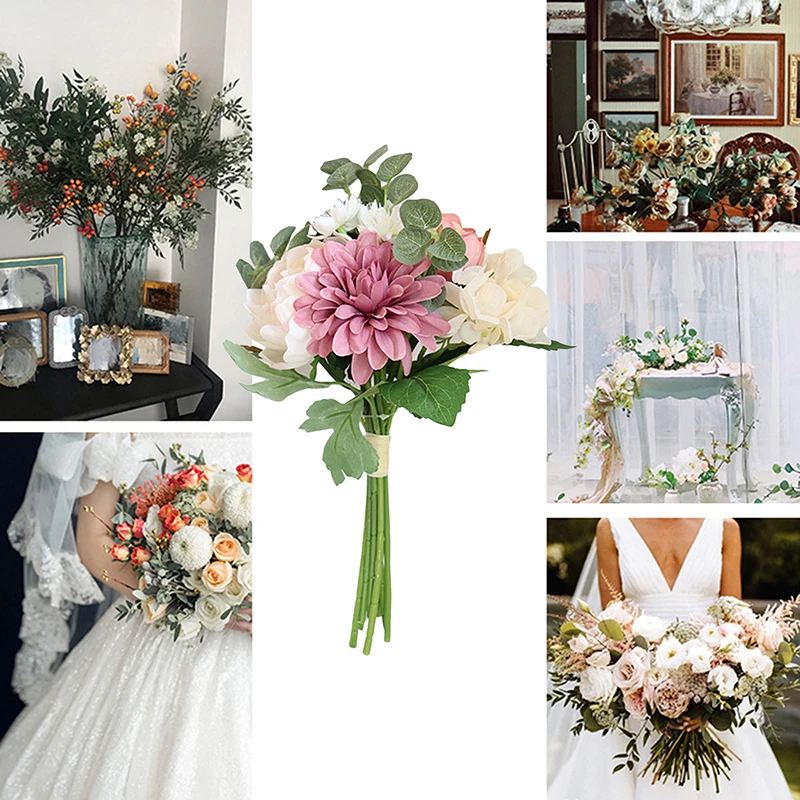 

Искусственные цветы в стиле ретро