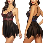 Ночная сорочка JIAYAN, кружевная, с сетчатым подолом, ночная сорочка на бретельках г., 2021