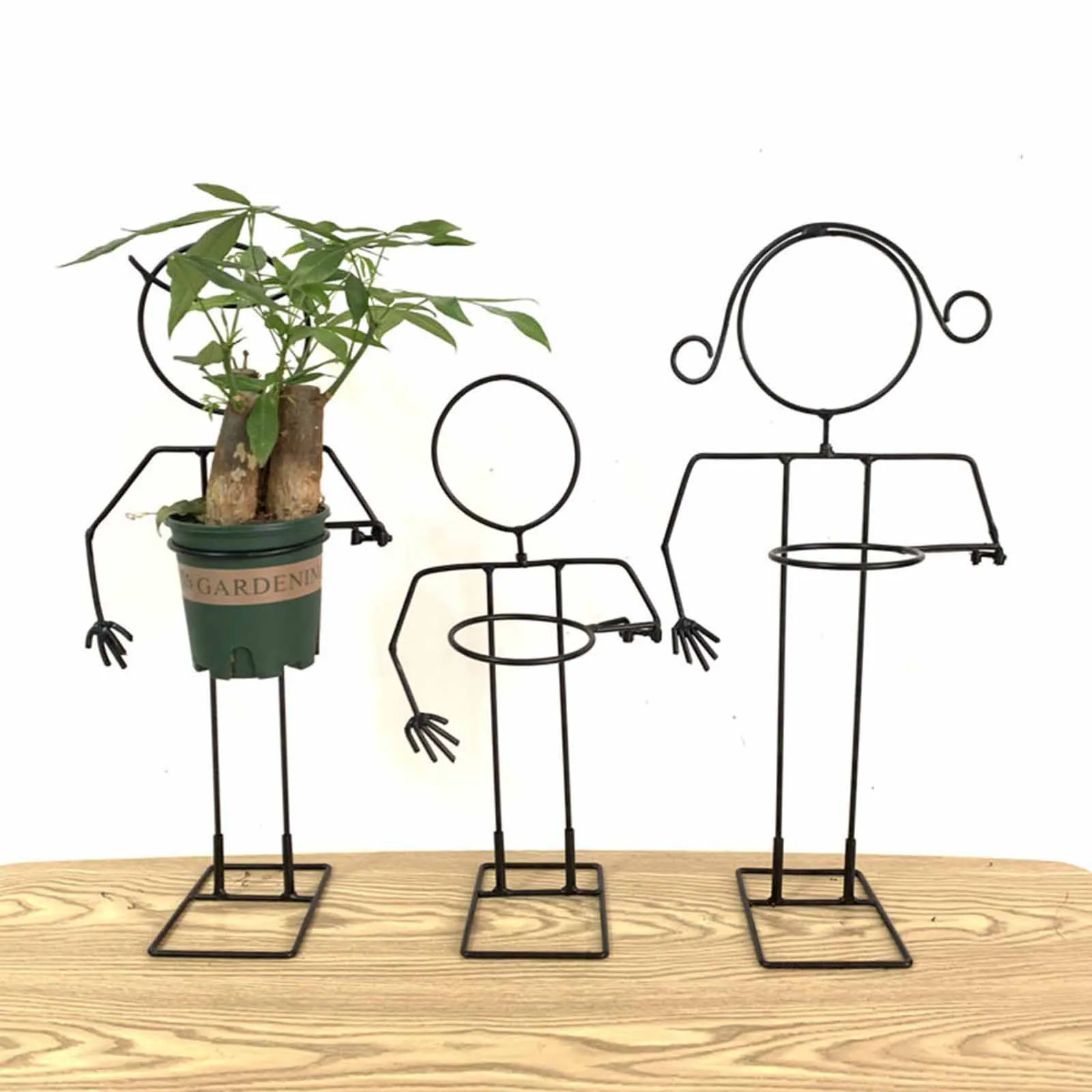 Металлические полки для растений напольная съемная подставка сделай сам в форме