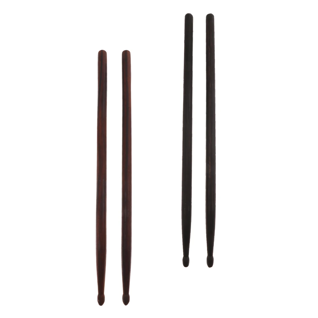 

Durable 1 Pair Blackwood 5A Drumsticks Mallets Beaters Drum Set Accessory