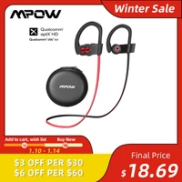 mpow flame s bluetooth 5 0 wireless sports earphones cvc 8 0 noise cancelling aptx hd sound ipx7 sweatproof 12h playtime for gym