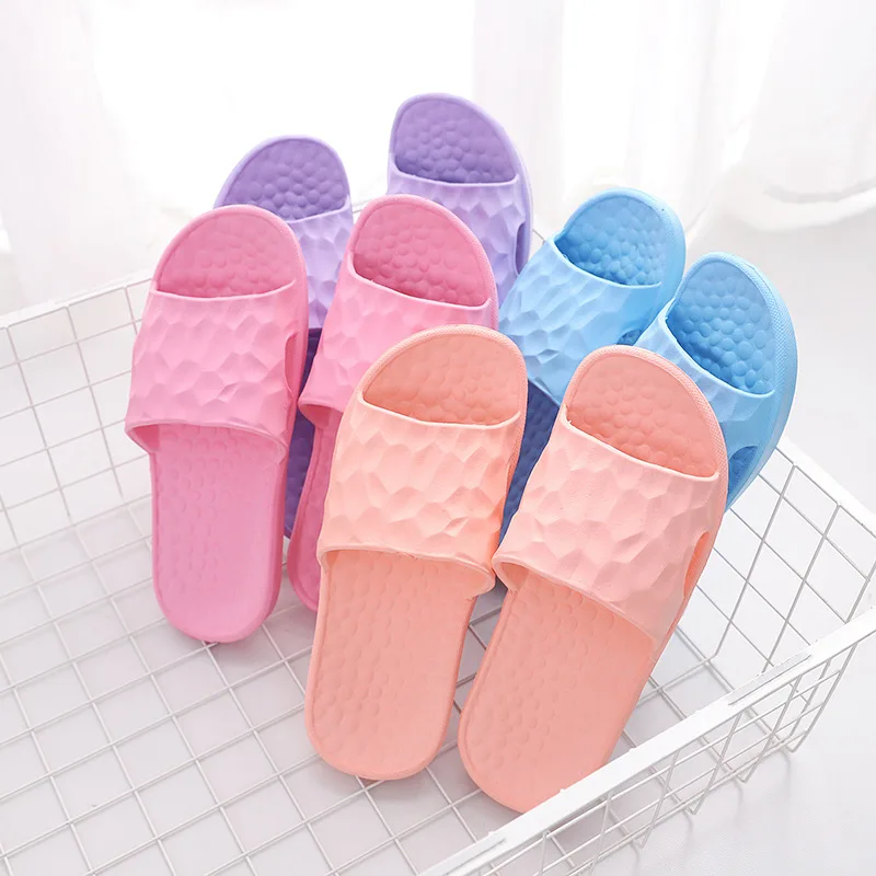 2020 EVA домашние Банные Тапочки с мягкой подошвой для пар Мужские тапочки Женские и