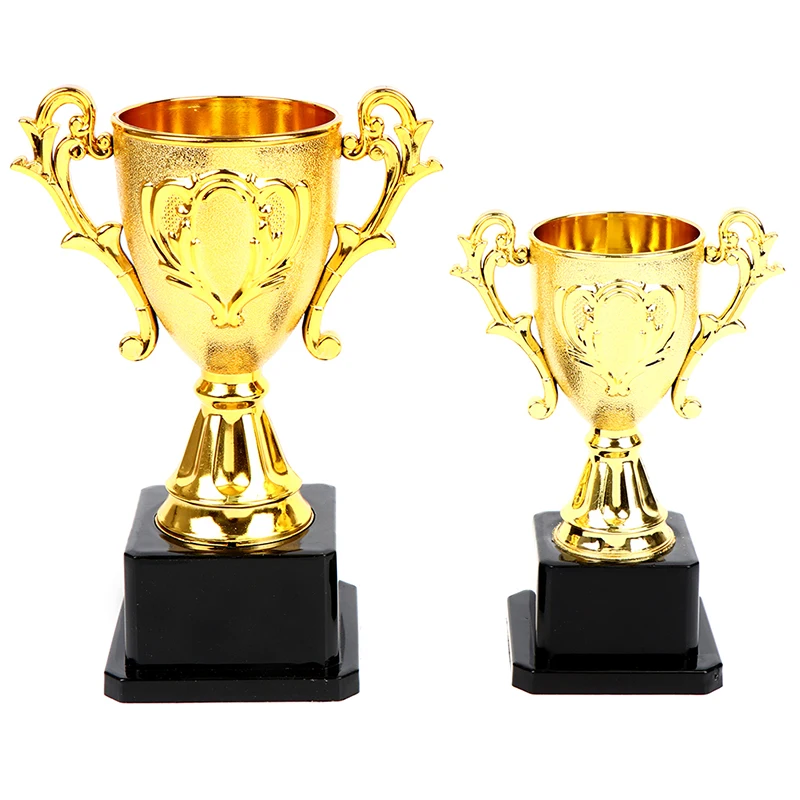 1 шт. 14 3 см Пластик трофей для спортивных соревнований награды игрушка с базой