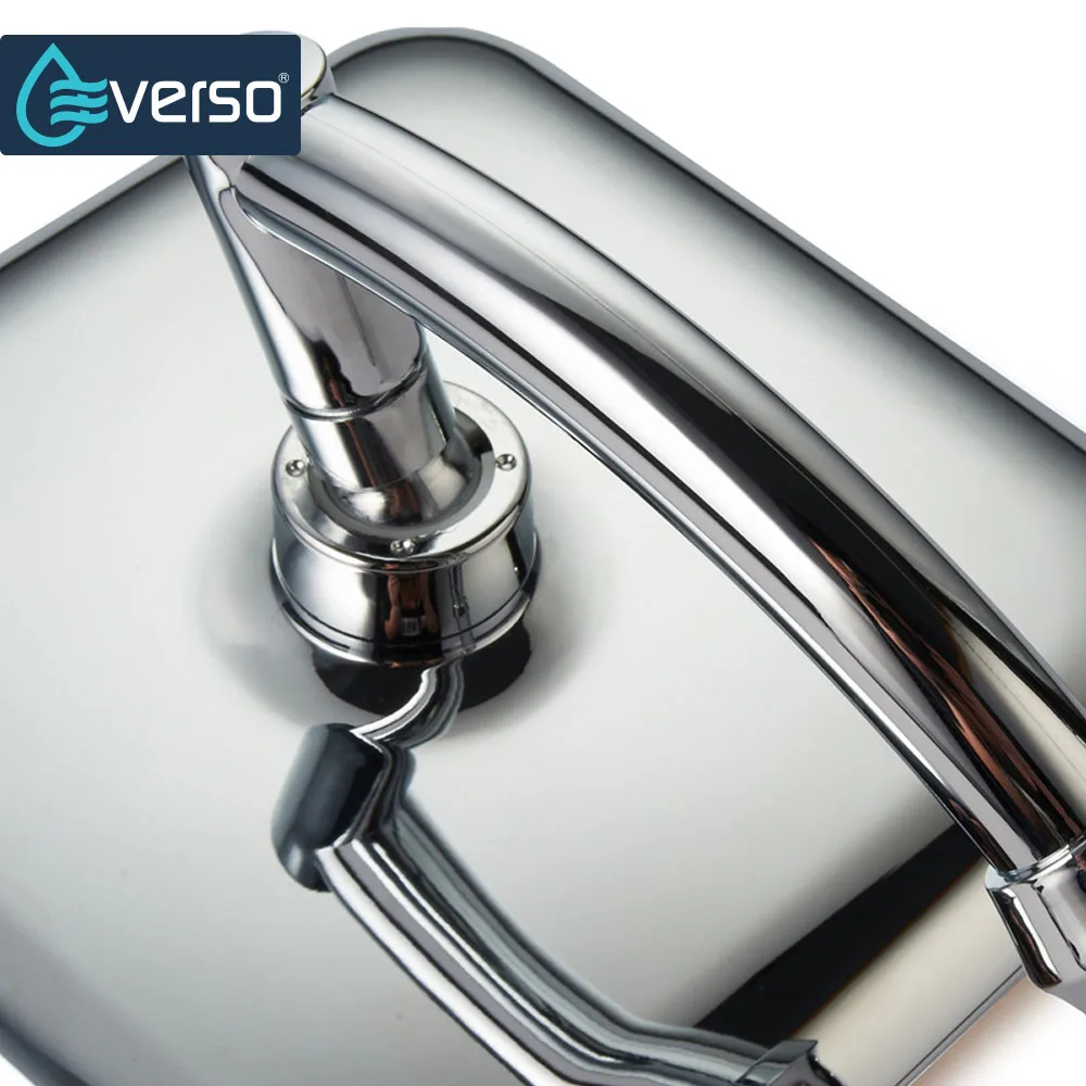 EVERSO " 6" " 10" 1" Ванная комната дождь Насадки для душа высокого Давление Насадки для душа ручной Насадки для душа набор Chuveiro сделать Banheiro