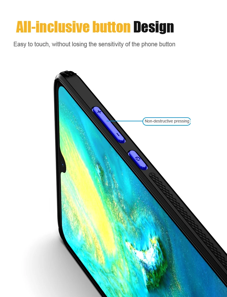Чехол Vpower для huawei mate 20 Pro, прозрачный, закаленное стекло mate 20 mate 20 Pro, чехол, гладкая защитная крышка, оболочка
