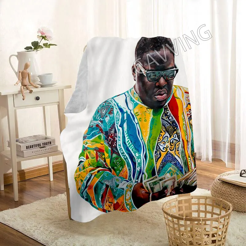 Известный B.I.G. 3D шерпа-одеяло Biggie samзерна прямоугольное одеяло домашний текстиль