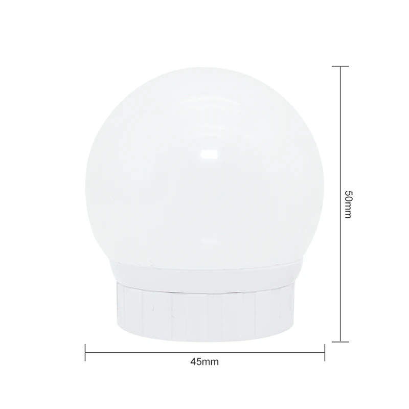 Светодиодная лампа с USB-портом 12 В для зеркала макияжа 6 10 14 голливудский