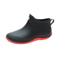 womens low tube rain boots warm and plush waterproof shoes water boots antiskid kitchen vegetable and car washing shoes 35 44