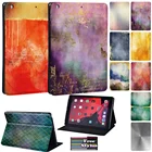 Чехол для планшета Apple IPad 8th7th CaseIPad 2345th6th Funda Anti-fall Stand Pu Кожаные чехлы для планшета Mini 12345