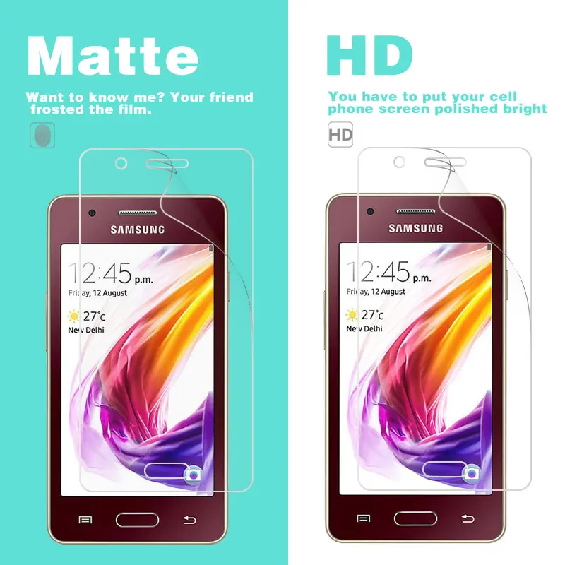 Антибликовая матовая пленка для Samsung Tremd 3 G3502 I699 V Plus Win Xcover 2 Z1 Z2 Z3 Z4 G388F 550 S7710 HD