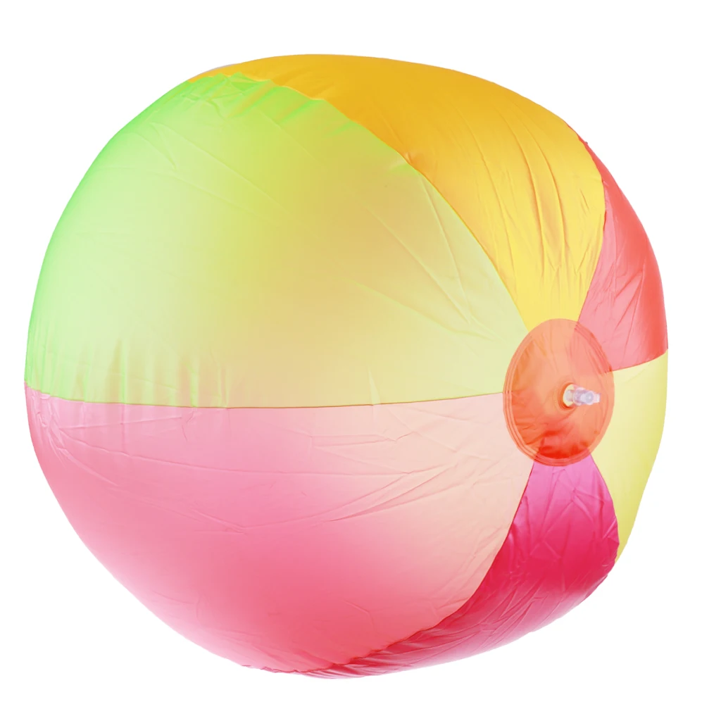 

Inflatable Beach Ball, Pool Party Balls Toys Rainbow Color for Summer Fun Children Party Activities, 31.5 inch