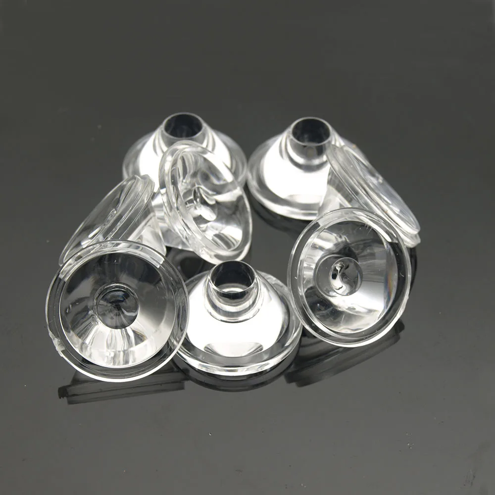 1 Вт 3 5 светодиодный объектив 20 мм оптическое волокно PMMA плоский прозрачными