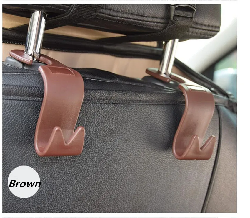 4 шт./лот автомобильный крючок держатель Крючки Зажимы аксессуары для интерьера