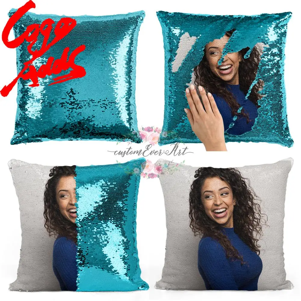 

Liza Koshy sequin pillow | sequin Pillowcase | Two color pillow | gift for her | gift for him | pillow | magic pillow