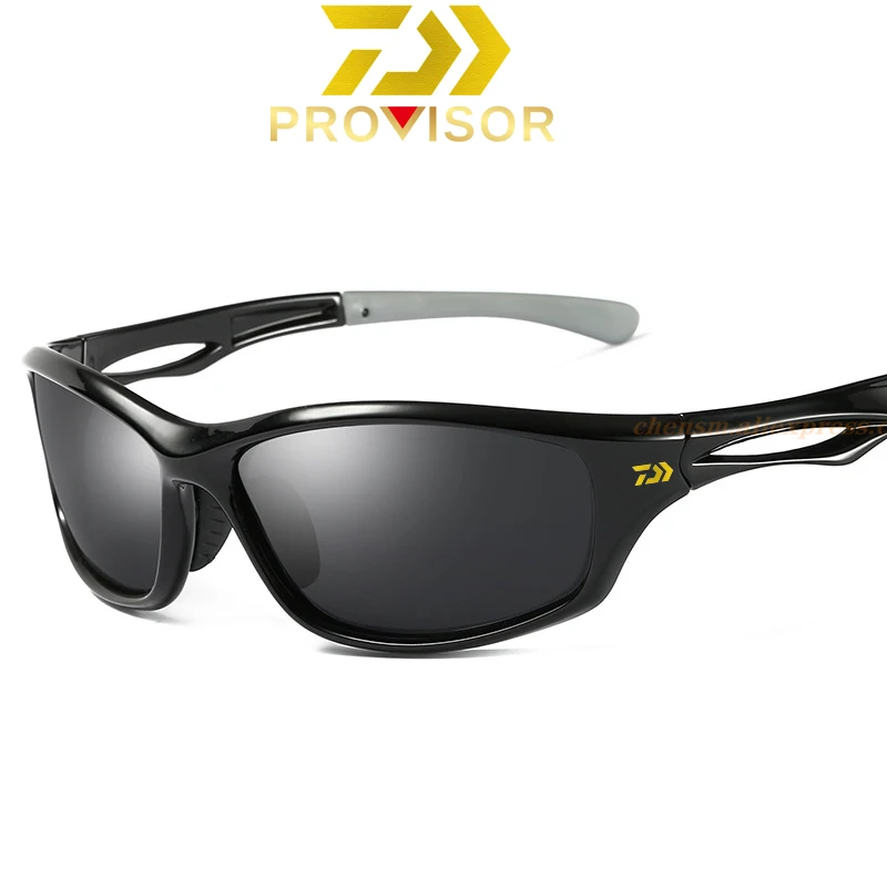 

DAIWA 2021 New Fashion Polarized Sunglasses Men Brand Designer Vintage Outdoor Driving Sun Glasses Male Goggles Shadow UV400