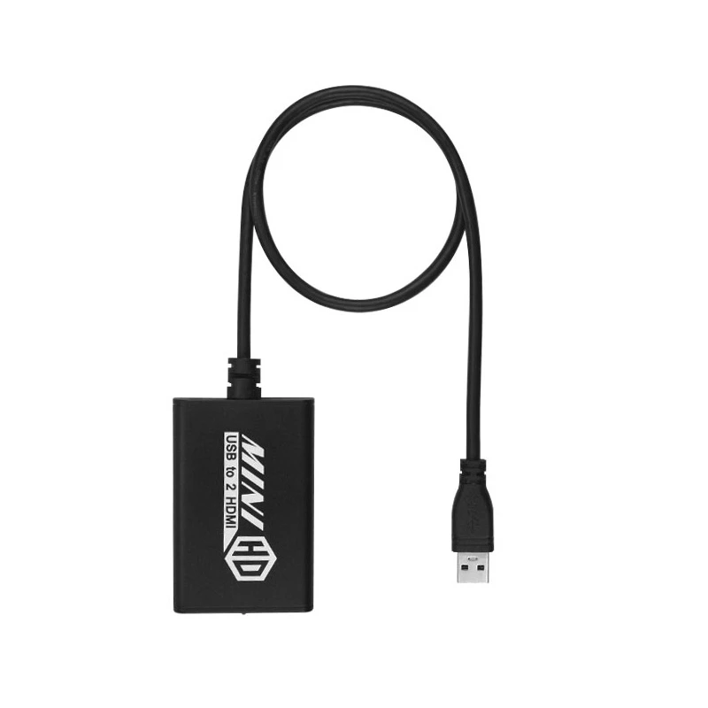 Usb3.0 к двойному Hdmi адаптеру выход 1080P @ 60 Гц для Windows 7/8/8.1/10 Chromebook рабочего стола