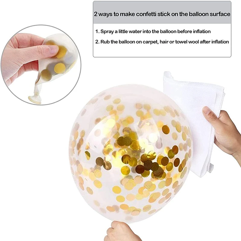 1Set Balloons Eucalyptus Pearl White Gold Confetti Balloon Wedding Baby Shower Olive Green Birthday Party Decorations | Дом и сад
