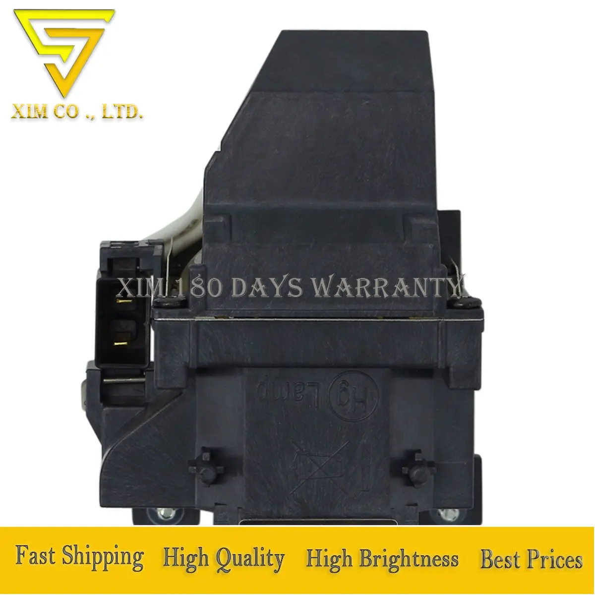 Новая лампа ELPLP48/V13H010L48 с корпусом для проектора Epson EB 1700 Powerlite 1735W 1720 1723 1725 1730 W|Лампы