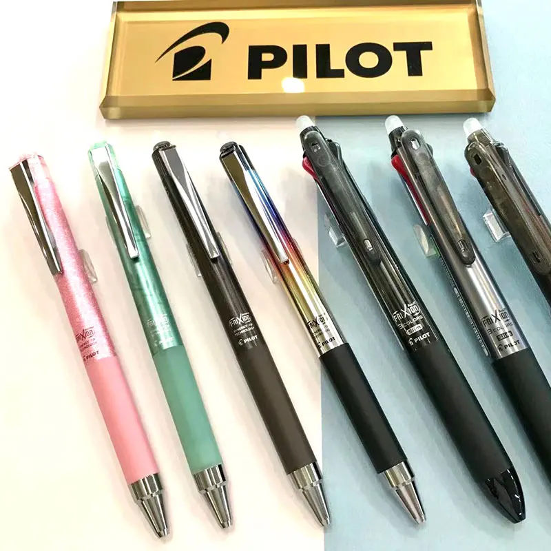 1 шт. оригинальные стираемые гелевые ручки Pilot FriXion Clicker 0 4 мм тонкие черные синие