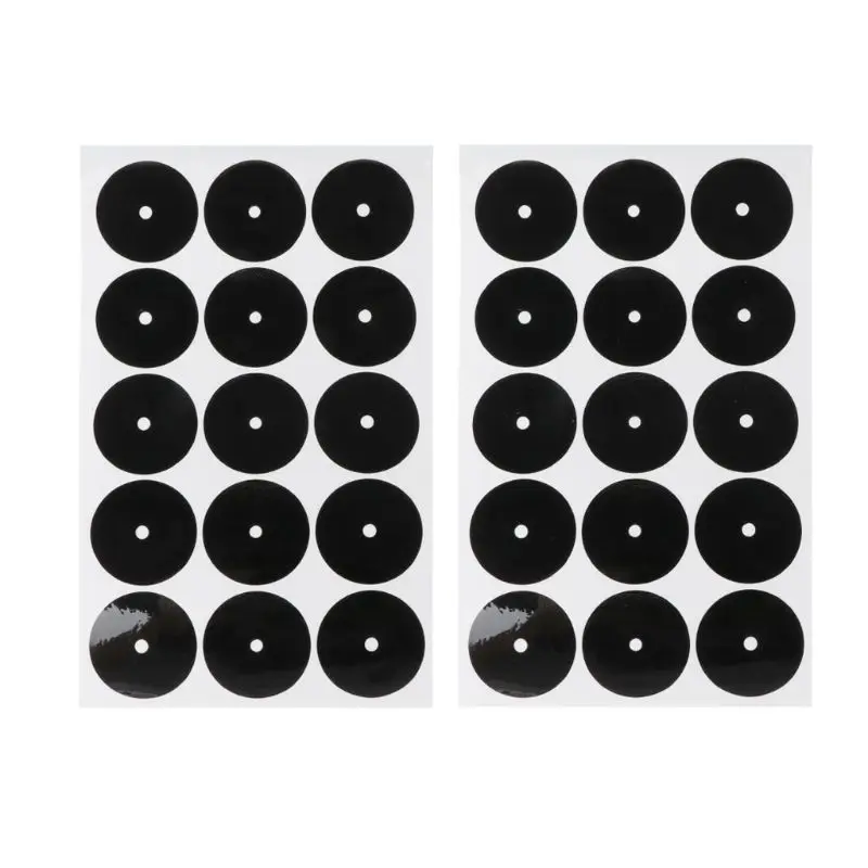 

Billiard Point Stickers Black Table Spots White Ball Locator Sticker Snooker Pool Accessories American/English H053
