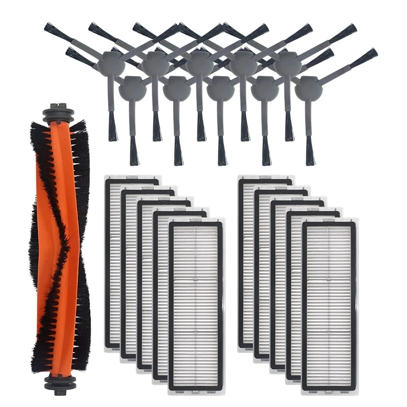 Аксессуары для пылесоса Xiao Mi Dreame Bot L10 Plus, фильтр, основная щетка, боковая щетка, сменные детали