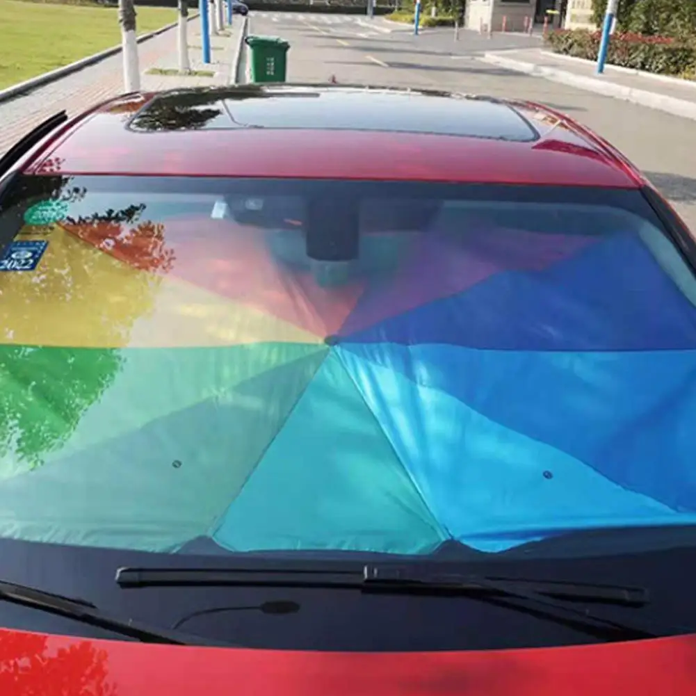 

Foldable Car Sun Umbrella Interior Windshield Sunshade Cover Front Window UV Protection Shade Curtain Parasol Car Accessories