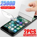 Гидрогелевая пленка для iPhone 7 8 Plus 6 6s SE 2 2020, Защитная пленка для iPhone 12 11 Pro Max mini X XR XS Max, 2 шт.