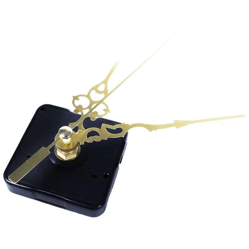 

High Torque Clock Mechanism, 3/ 10 Inch Maximum Dial Thickness, 4/ 5 Inch Total Shaft Length (Gold)