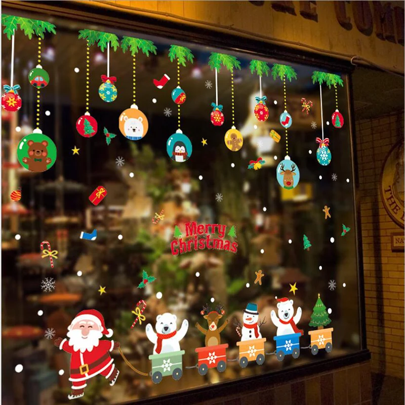 Наклейки на стену сделай сам с надписью Merry Christmas | Дом и сад