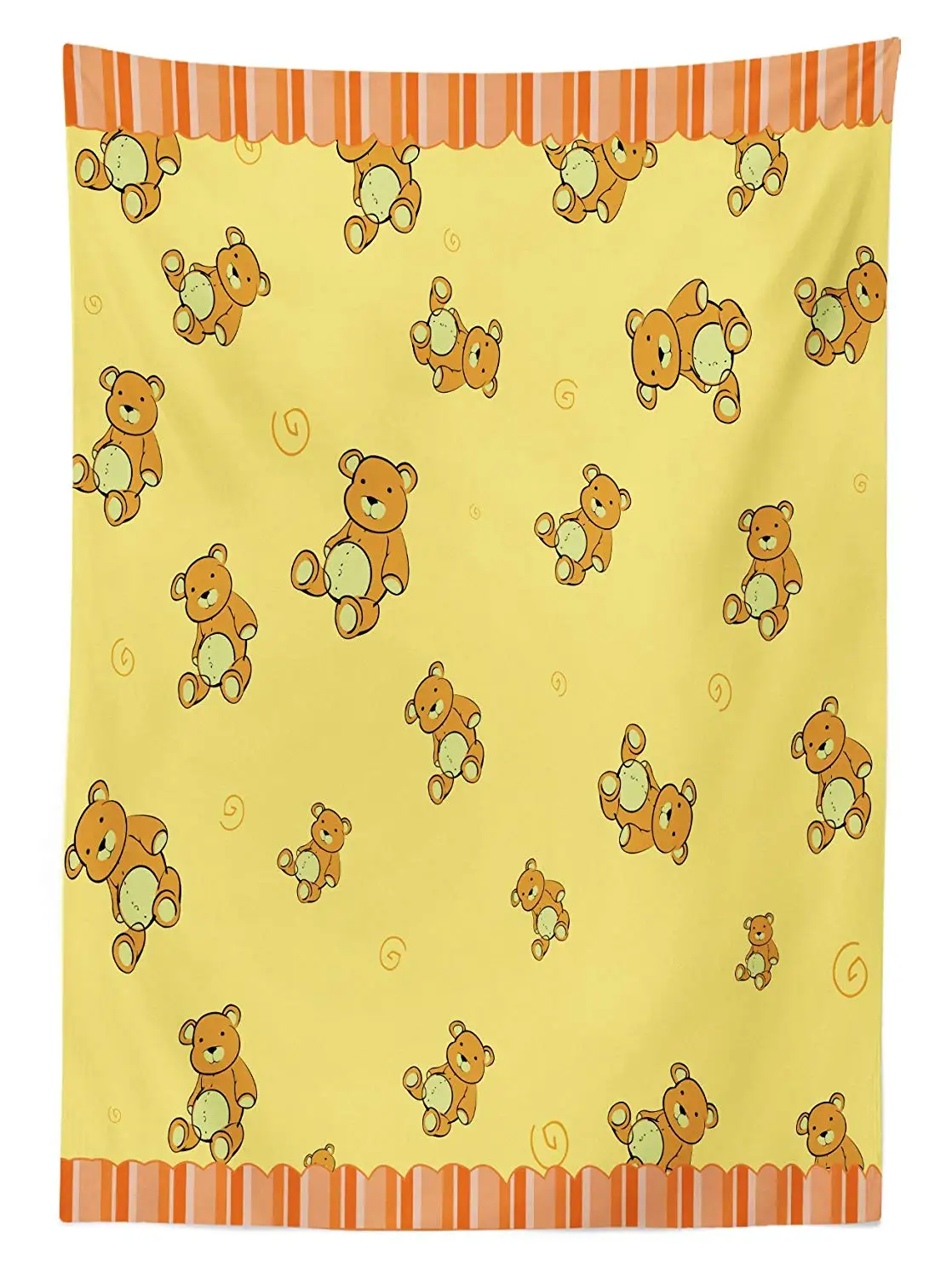 Ретро Уличная скатерть с рисунком плюшевых мишек ретро Забавная детская одежда