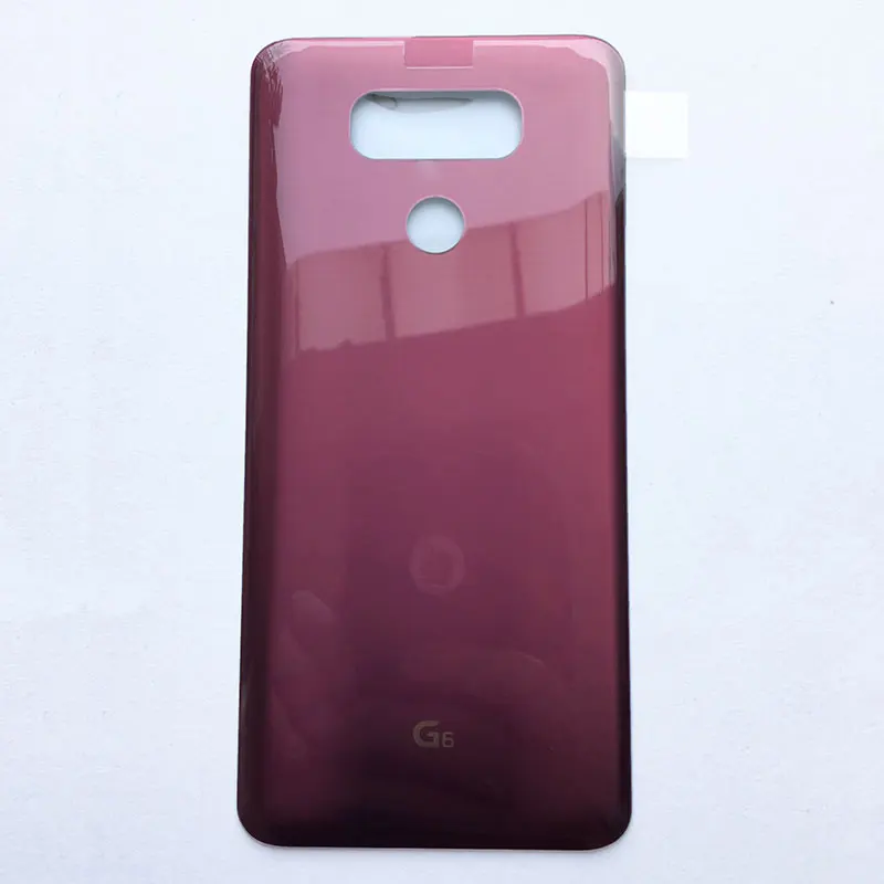 ZUCZUG новый стеклянный чехол для аккумулятора задняя крышка корпуса LG G6 +