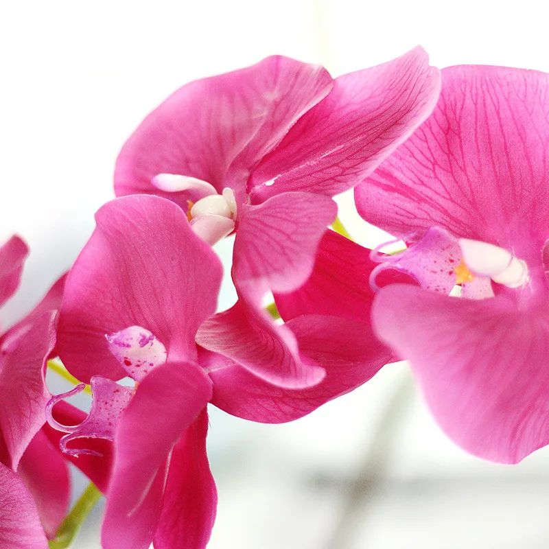 8 головок склеивания живой искусственный цветы 96 см шелковые искусственные