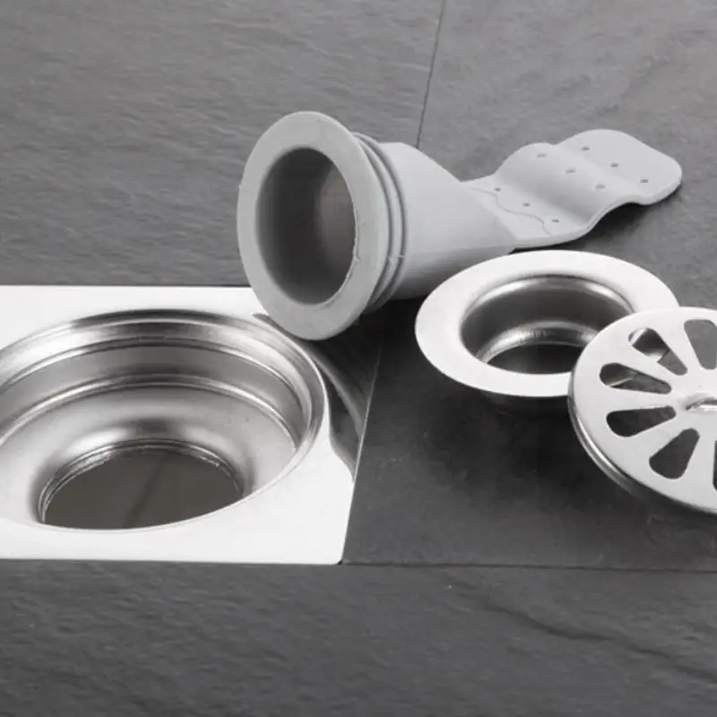 

Bathroom Toilet Floor Drain Deodorant Silicone Core Core Leaking Inner Sewer Round Washing Machine Pipe Core Cover C7V5