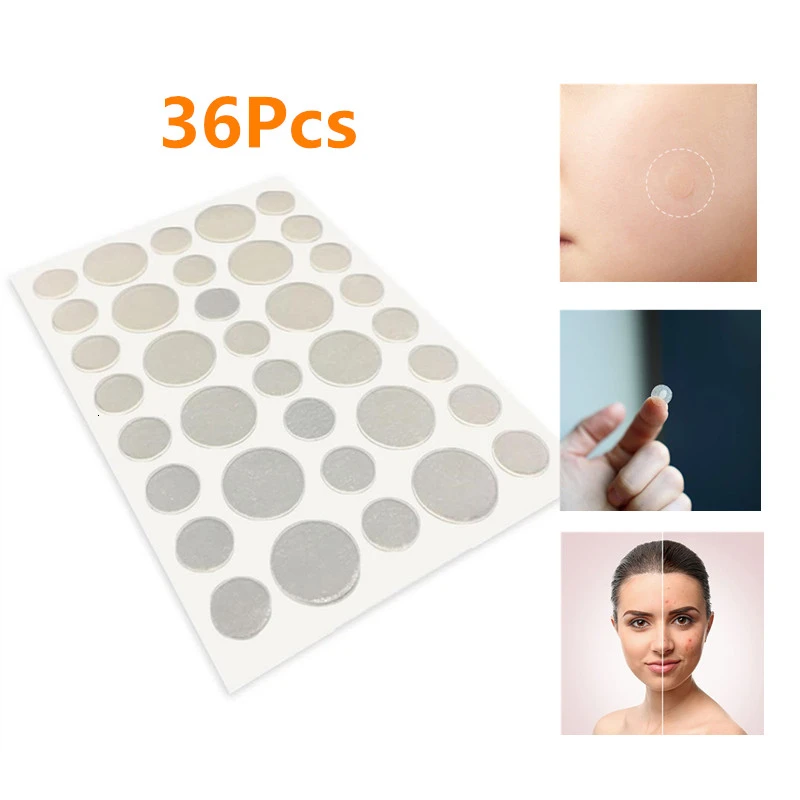 

36 шт./foha Remendo Acne определяет прыщи Tratamento прыщи нашивка в виде этикетки Mestre Tratamento прыщи, акне прыщи, акне Adesivos