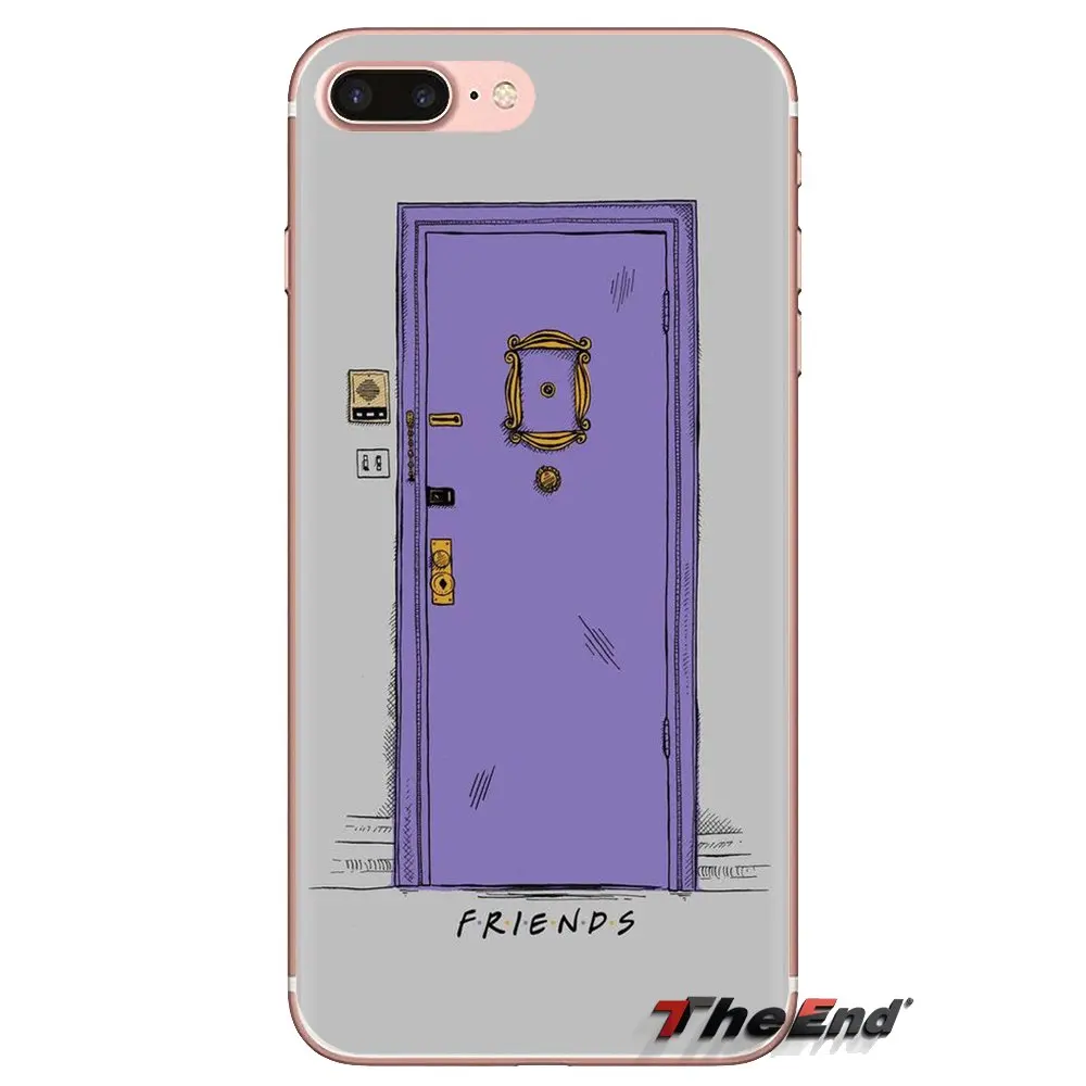 Прозрачная мягкая дверная рамка в глазок Моники для samsung Galaxy S3 S4 S5 Mini S6 S7 Edge S8 S9 S10