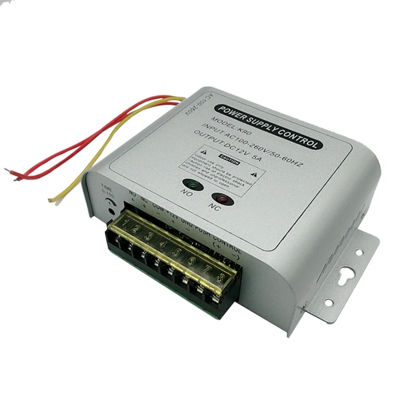 AC 100 240 В DC 12V5A импульсный адаптер питания дверной замок источник с контролем